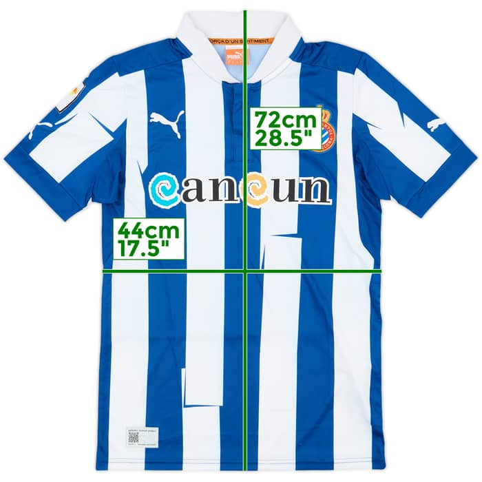 2012-13 Espanyol Home Shirt - 9/10 - (S)