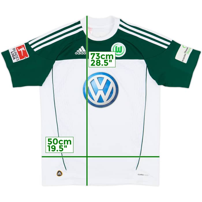 2010-11 Wolfsburg Home Shirt - 8/10 - (XL.Boys)