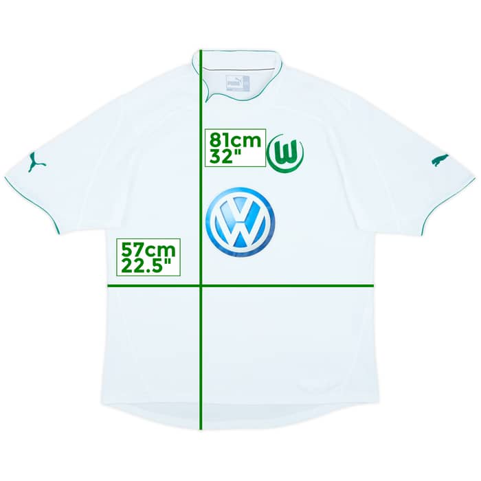 2003-04 Wolfsburg Home Shirt - 8/10 - (XXL)