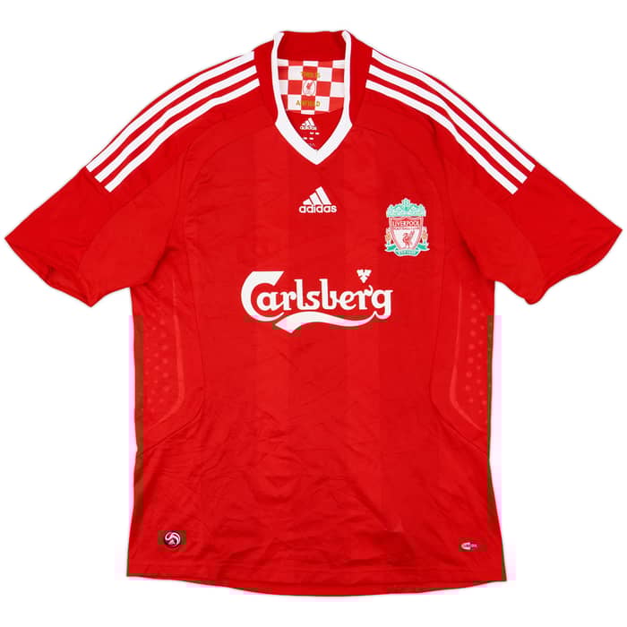 2008-10 Liverpool Home Shirt Torres #9 - 7/10 - (M)