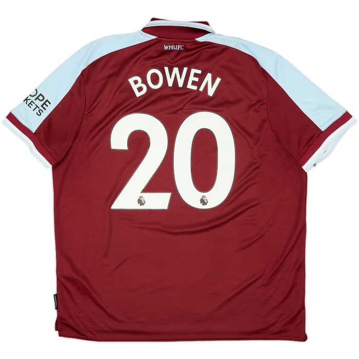 2021-22 West Ham Home Shirt Bowen #20 - 9/10 - (XXL)