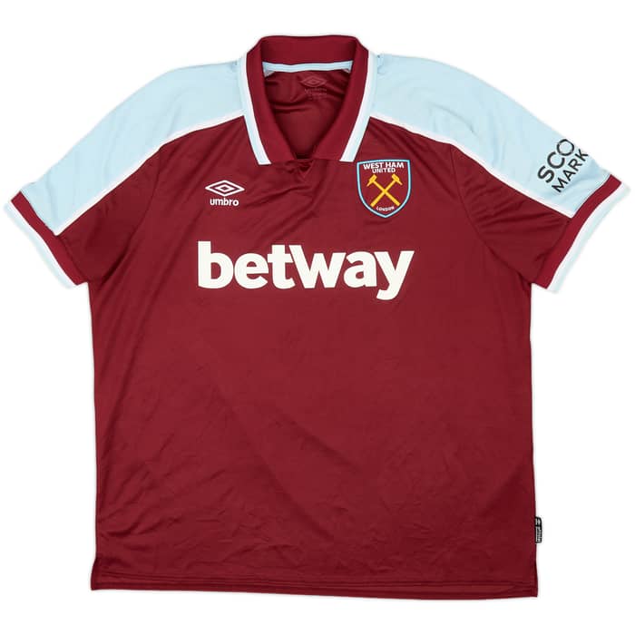 2021-22 West Ham Home Shirt Bowen #20 - 9/10 - (XXL)