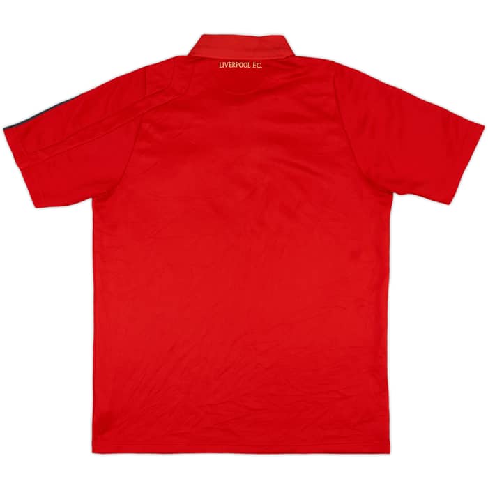 2009-10 Liverpool adidas Polo Shirt - 8/10 - (L)