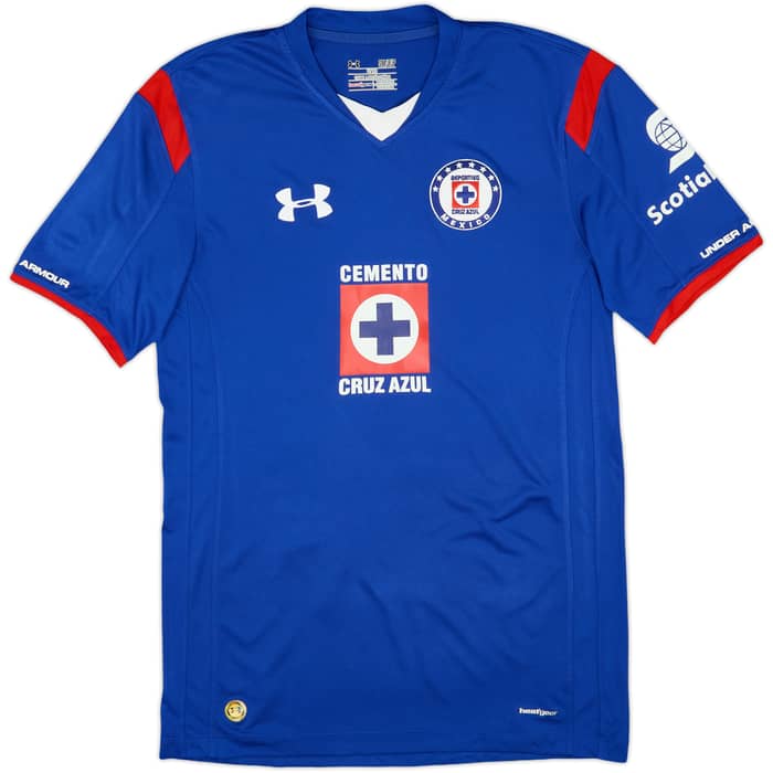 2014-15 Cruz Azul Home Shirt - 9/10 - (S)