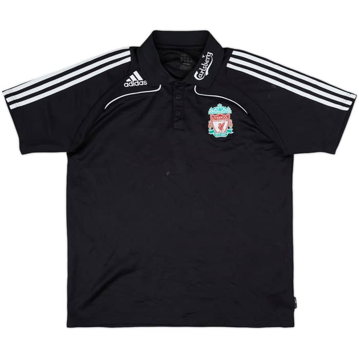 2008-09 Liverpool adidas Polo Shirt - 6/10 - (L)