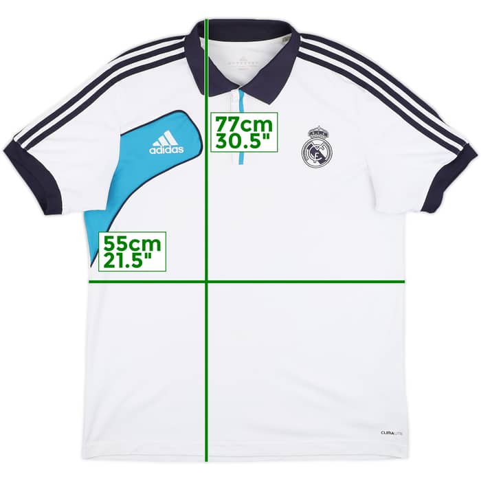2012-13 Real Madrid adidas Polo Shirt - 6/10 - (M)