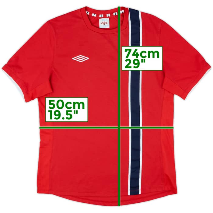 2012-13 Norway Home Shirt - 9/10 - (L)