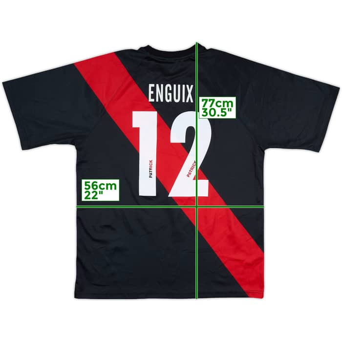 2007-08 Rayo Vallecano Away Shirt Enguix #12 - 6/10 - (XL)