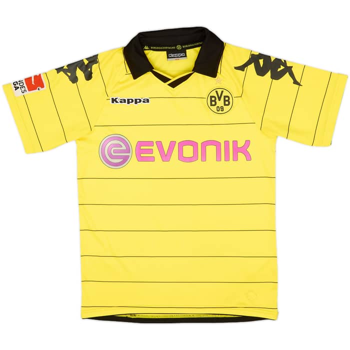 2010-11 Borussia Dortmund Home Shirt Lucas #18 - 4/10 - (L.Boys)