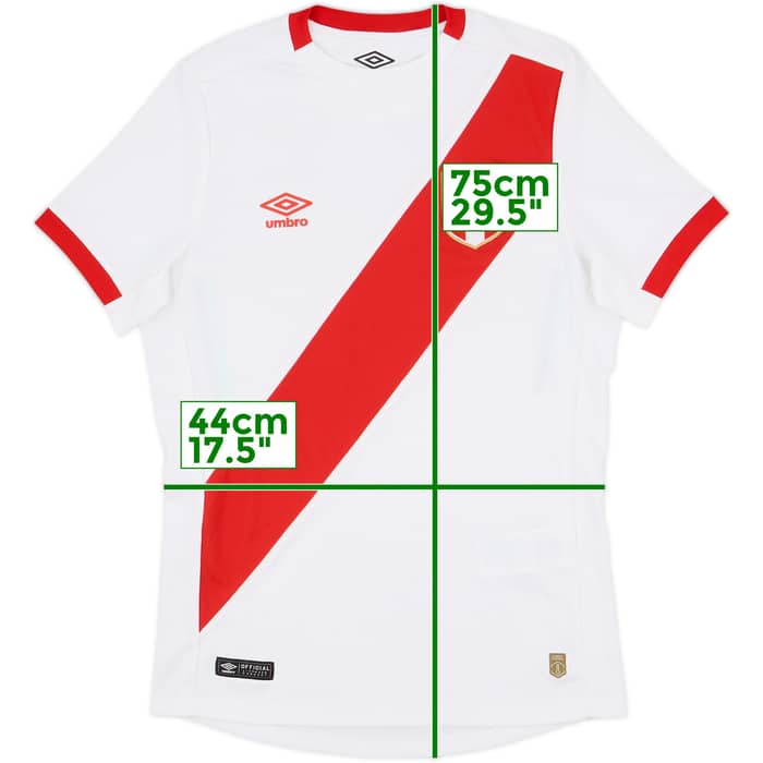 2015 Peru Home Shirt - 8/10 - (S)
