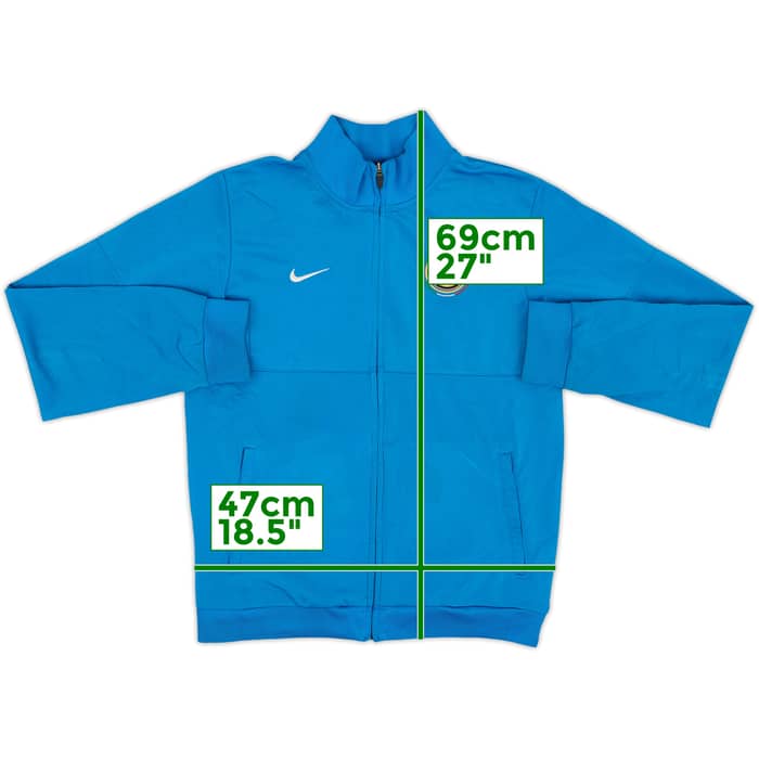2009-10 Inter Milan Nike Track Jacket - 7/10 - (XL.Boys)