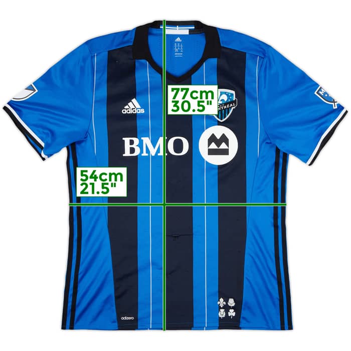 2016-17 Montreal Impact Authentic Home Shirt - 5/10 - (XL)