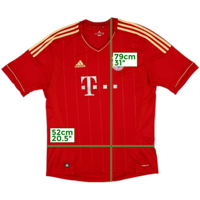 2011-13 Bayern Munich Home Shirt - 4/10 - (XL)