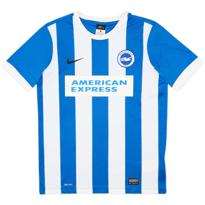 2014-16 Brighton Home Shirt - 7/10 - (XL.Boys)