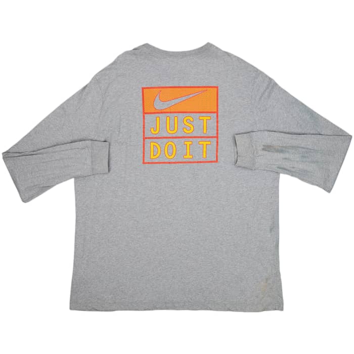 2021-22 Liverpool Nike L/S Cotton Tee - 7/10 - (XXL)