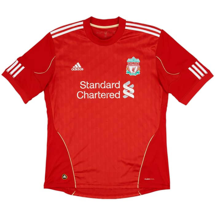 2010-12 Liverpool Home Shirt Suarez #7 - 5/10 - (L)