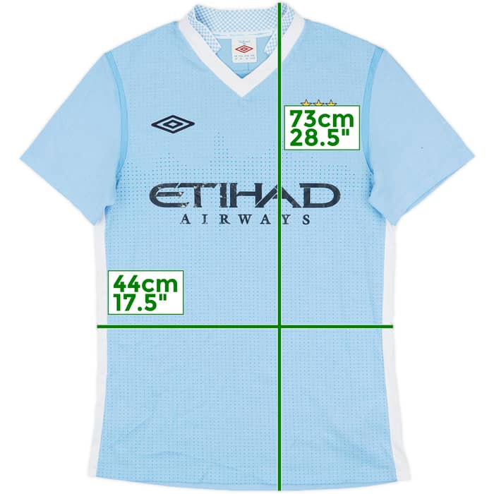 2011-12 Manchester City Home Shirt - 5/10 - (S)