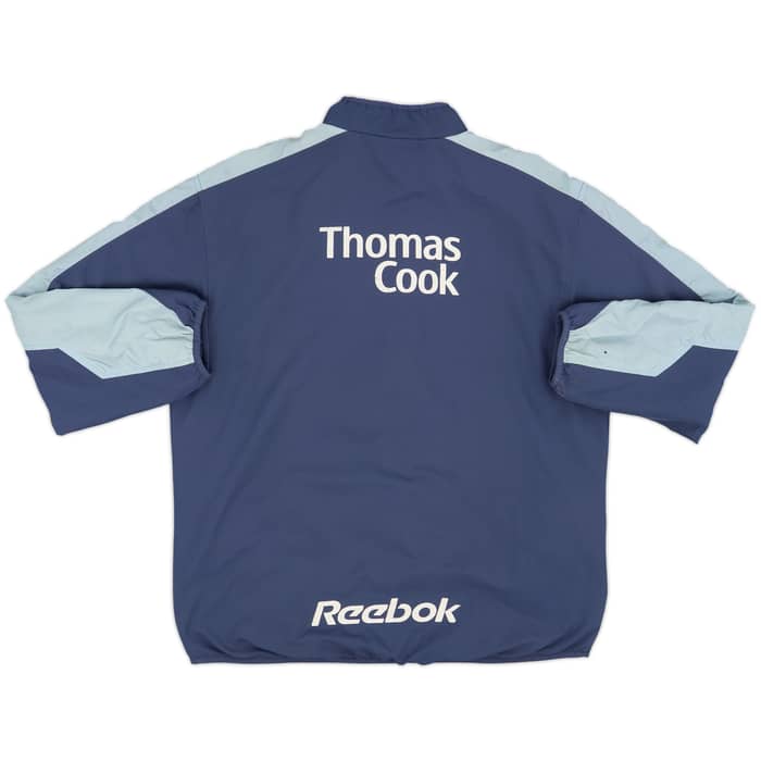 2004-05 Manchester City Reebok Reversible Fleece Jacket - 7/10 - (XL)