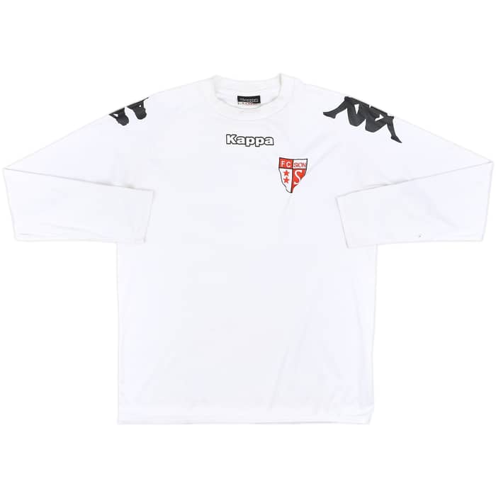 2009-10 FC Sion Kappa Training L/S Shirt - 5/10 - (XL)