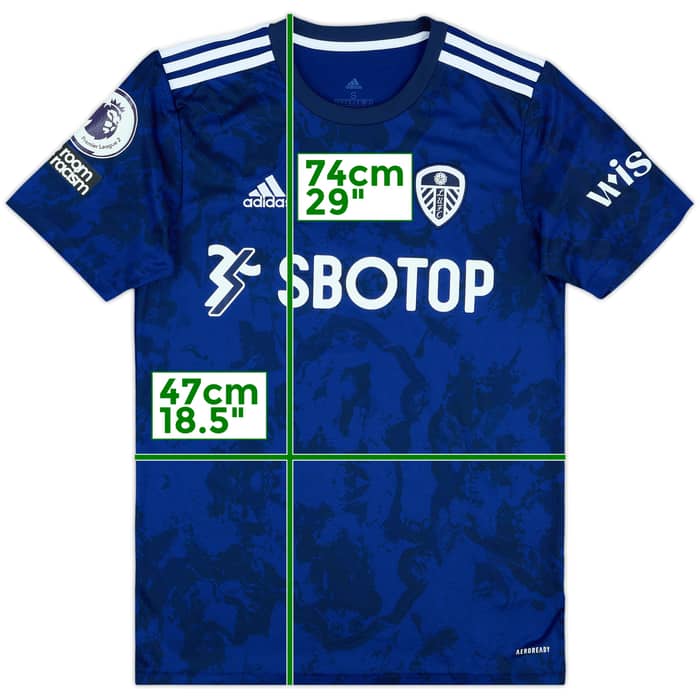 2021-22 Leeds United Match Issue Away Shirt #2