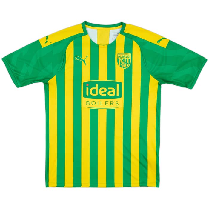 2019-20 West Brom Authentic Away Shirt Barry #18 - 9/10 - (L)