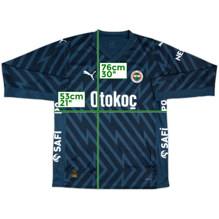 2023-24 Fenerbahce Match Issue GK Shirt #97