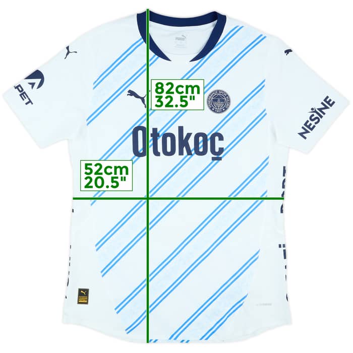 2024-25 Fenerbahce Match Issue Away Shirt #23