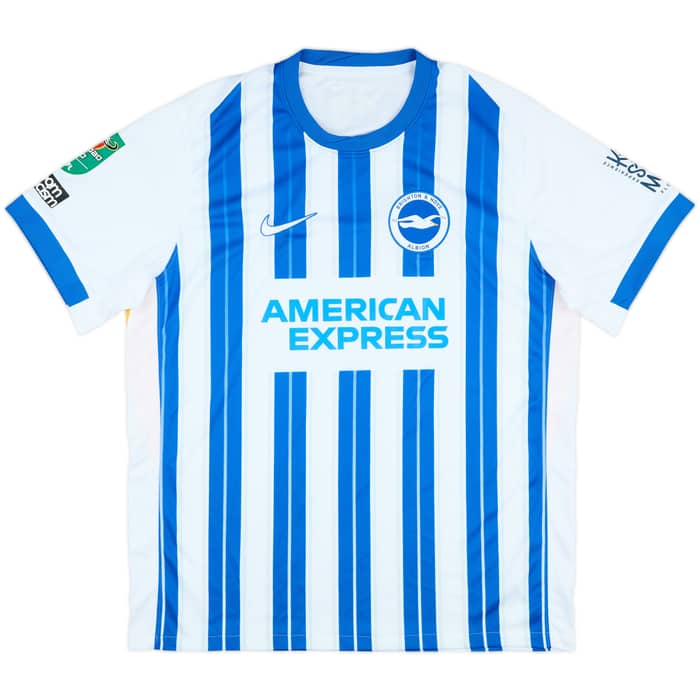 2024-25 Brighton Match Issue Carabao Cup Home Shirt Dunk #5