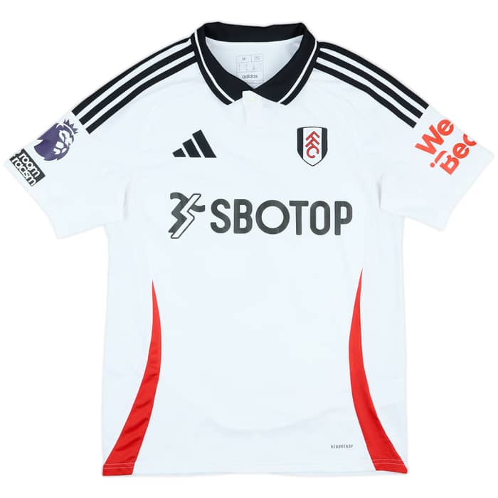 2024-25 Fulham Match Issue Home Shirt Andreas #18