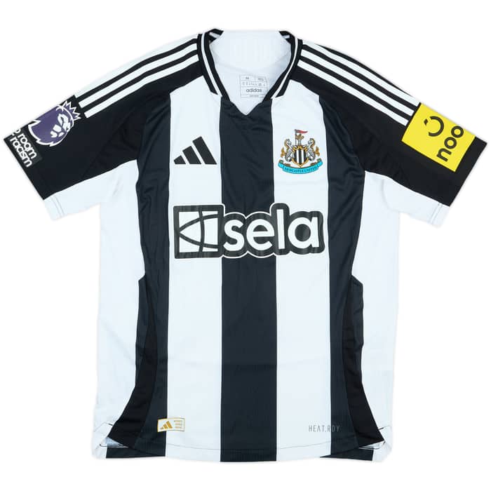 2024-25 Newcastle United Match Issue Home Shirt Longstaff #36