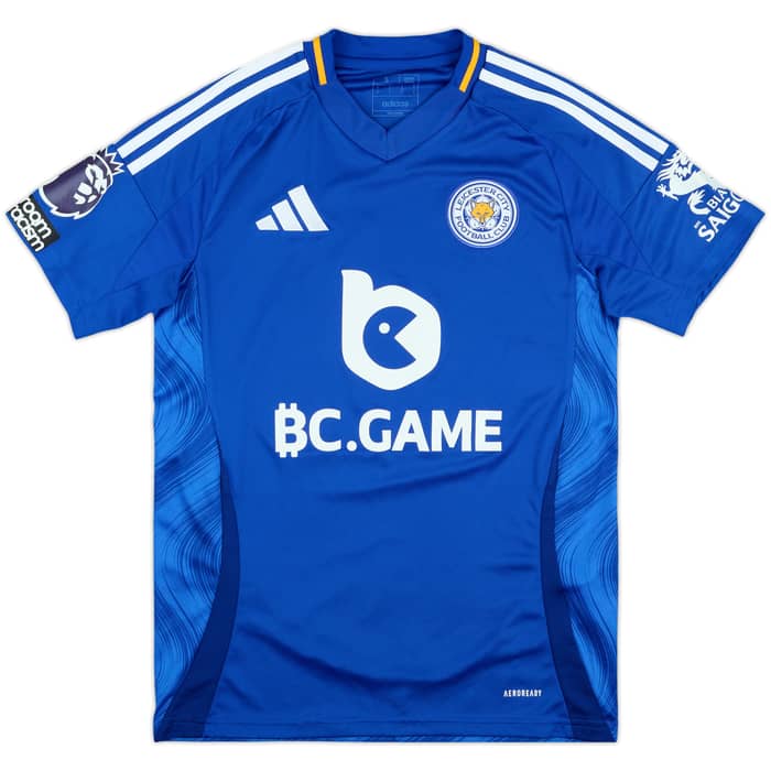 2024-25 Leicester Match Issue Home Shirt De Cordova-Reid #14