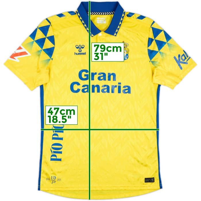 2024-25 Las Palmas Match Issue Home Shirt #5 (Javi Muñoz)