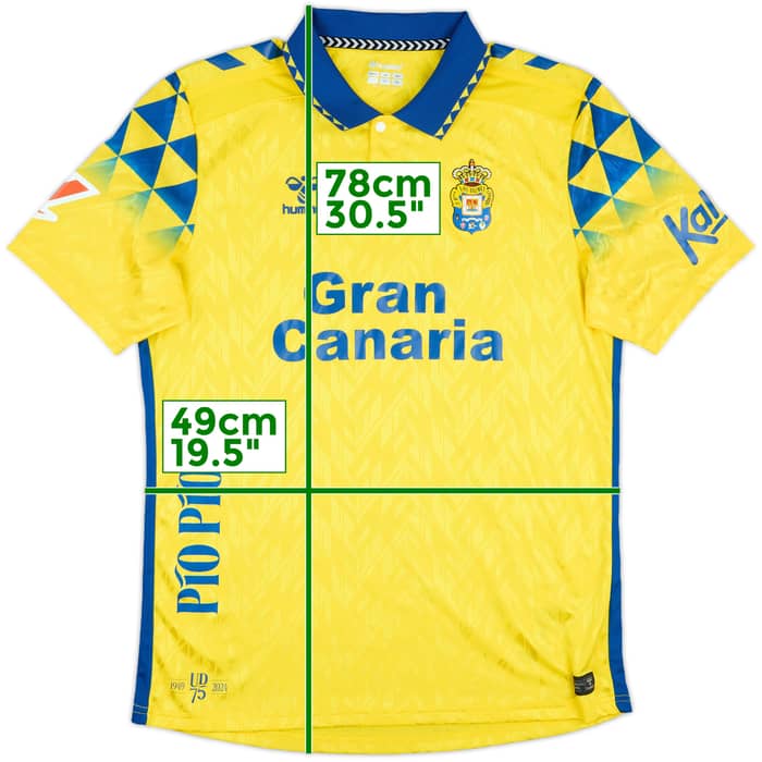 2024-25 Las Palmas Match Issue Home Shirt #3 (Mika Mármol)