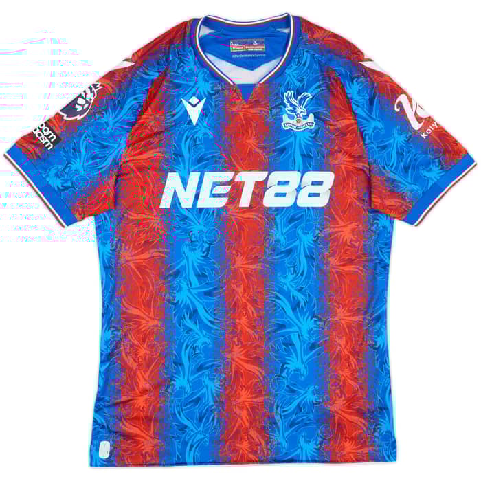 2024-25 Crystal Palace Match Issue Home Shirt Lacroix #5