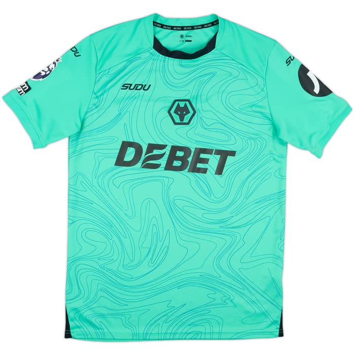 2024-25 Wolves Match Issue GK Shirt Bentley #25