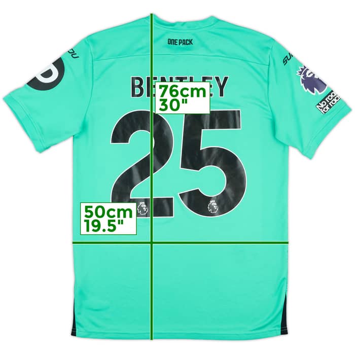 2024-25 Wolves Match Issue GK Shirt Bentley #25
