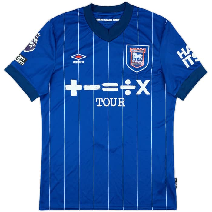 2024-25 Ipswich Match Issue Home Shirt Morsy #5