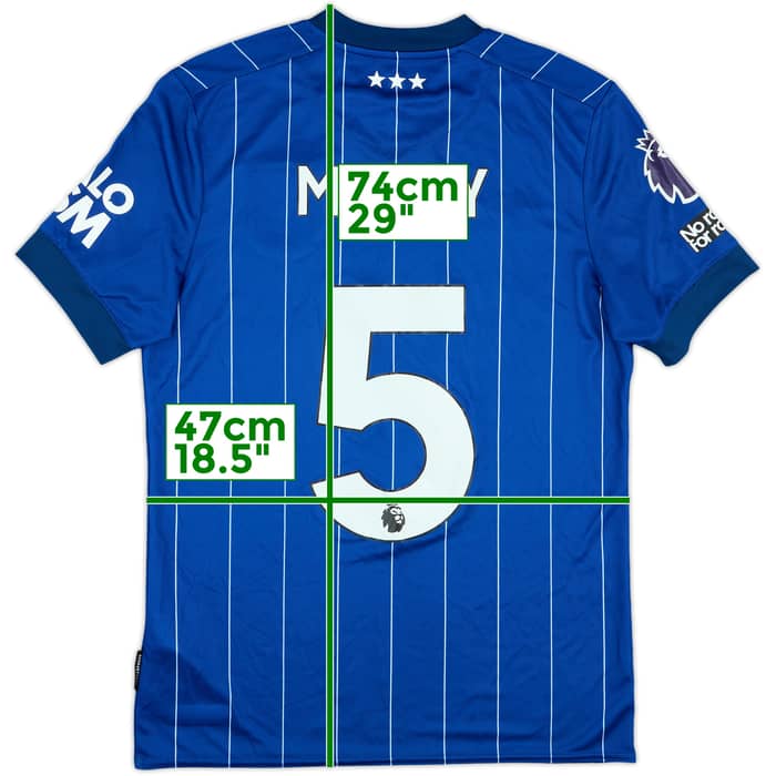 2024-25 Ipswich Match Issue Home Shirt Morsy #5
