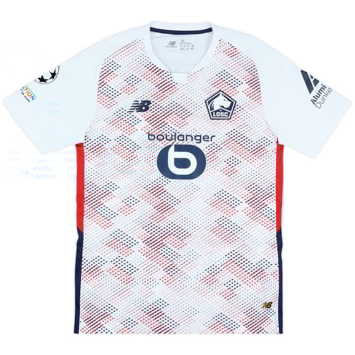2024-25 Lille Match Worn Champions League Away Shirt Diakite #18