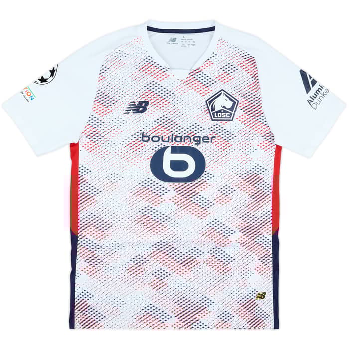 2024-25 Lille Match Worn Champions League Away Shirt Gudmundsson #5