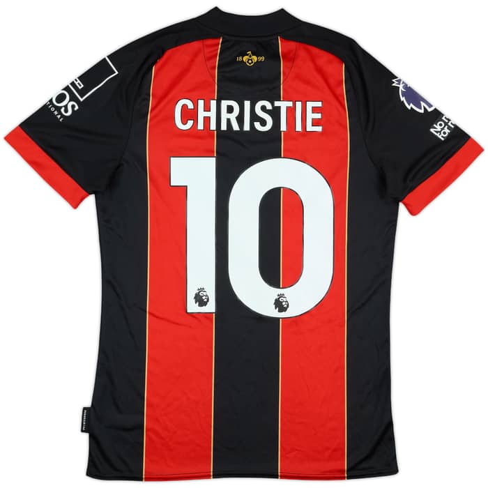 2024-25 Bournemouth Match Issue Home Shirt Christie #10