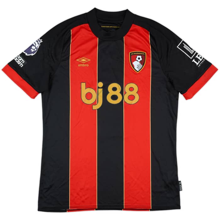 2024-25 Bournemouth Match Issue Home Shirt Huijsen #2