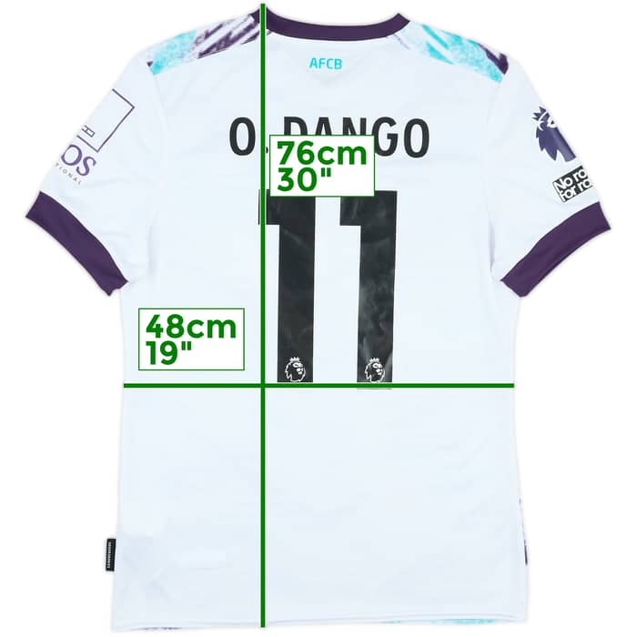 2024-25 Bournemouth Match Issue Away Shirt O.Dango #11