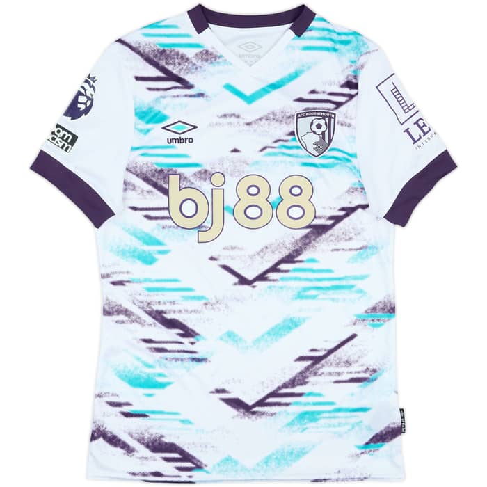 2024-25 Bournemouth Match Issue Away Shirt Kerkez #3