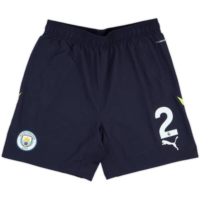 2024-25 Manchester City Match Issue Away Shorts #2 (Walker)