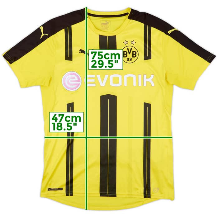 2016-17 Borussia Dortmund Home Shirt - 5/10 - (M)