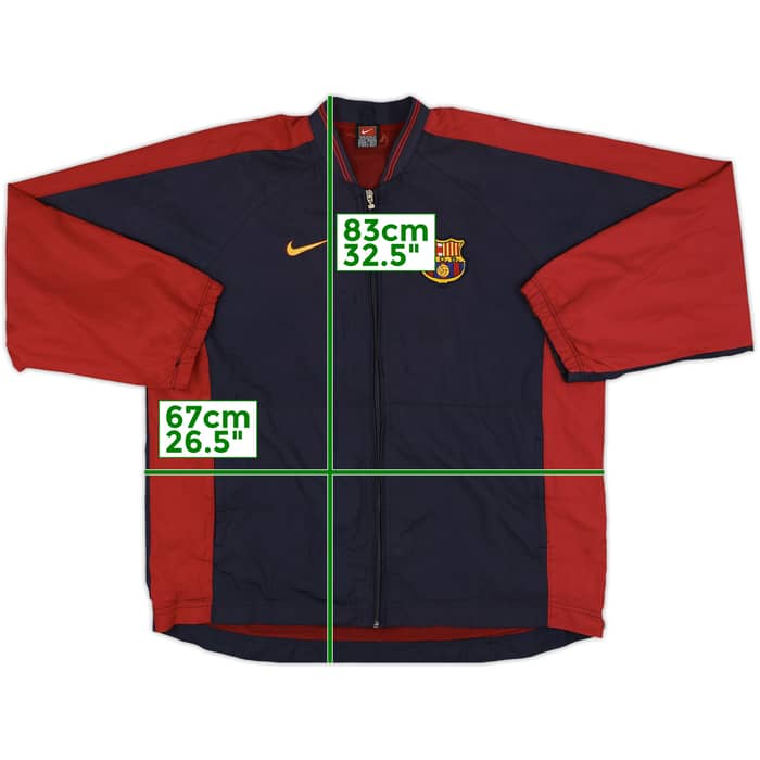 1999-00 Barcelona Nike Track Jacket - 8/10 - (XL)