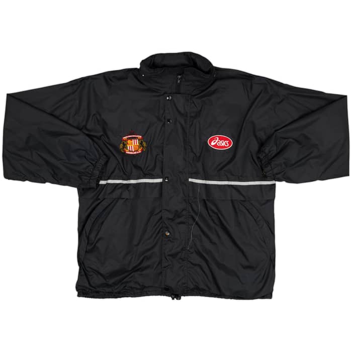1997-98 Sunderland Asics Hooded Rain Jacket - 8/10 - (M)