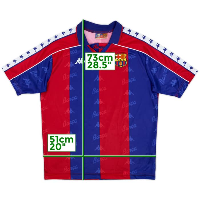 1992-95 Barcelona Home Shirt - 9/10 - (M)