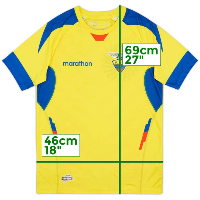 2014-15 Ecuador Home Shirt - 9/10 - (S)